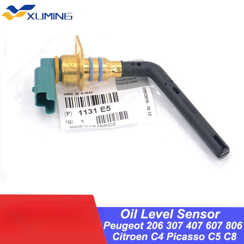 Xm- ใหม่เครื่องยนต์น้ํามัน Sump กรอง Probe เซ็นเซอร์ระดับ 1131E5 สําหรับ Peugeot 206 307 407 607 806