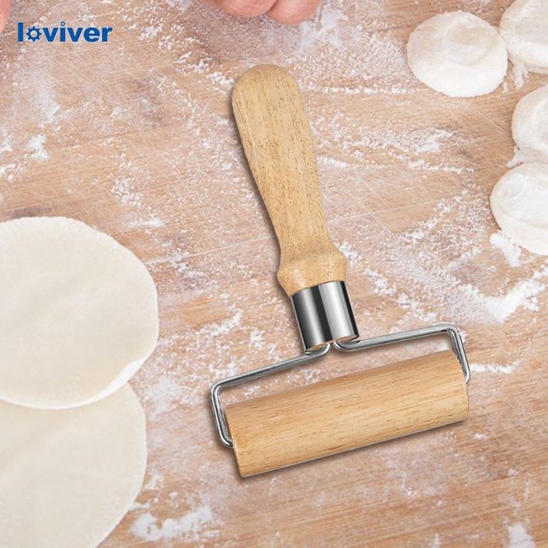 【จัดส่งในพื้นที่】ลูกกลิ้งไม้ ขนาดเล็ก ด้ามจับสบาย ทนทาน สําหรับนวดแป้ง - รูปที่ 4