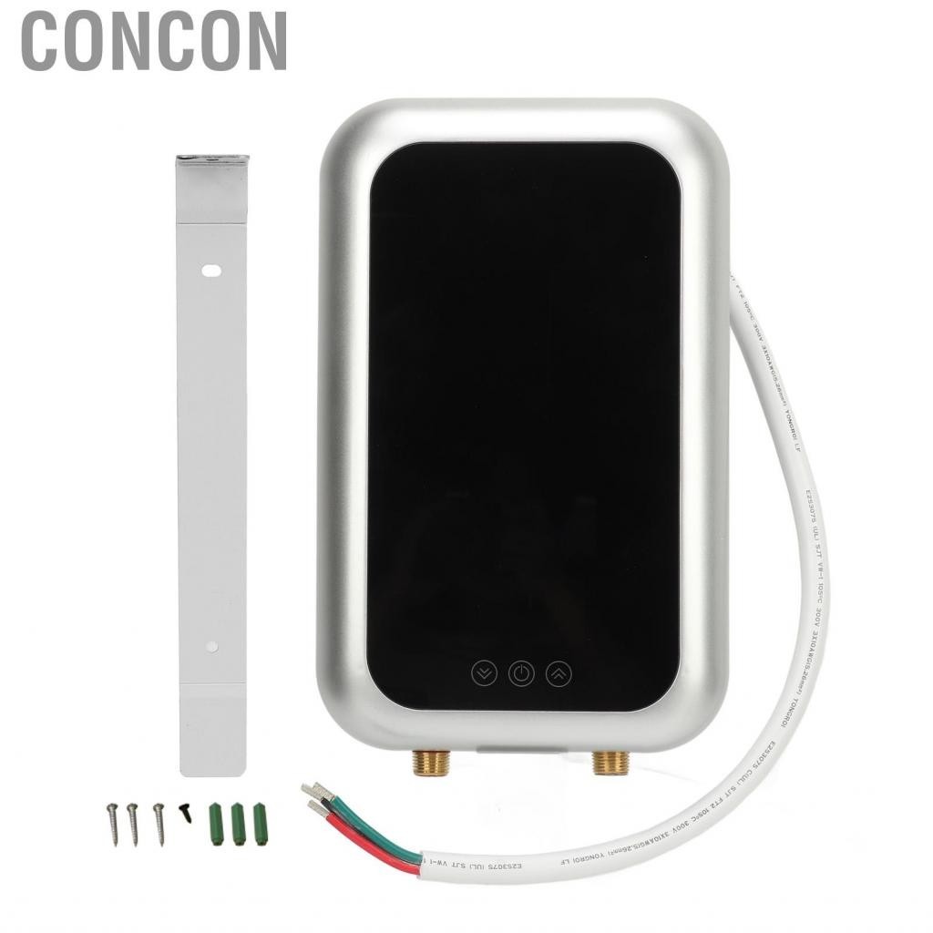 Concon Electric Tankless Water Heater Automatic Mini Hot With Display 9KW
