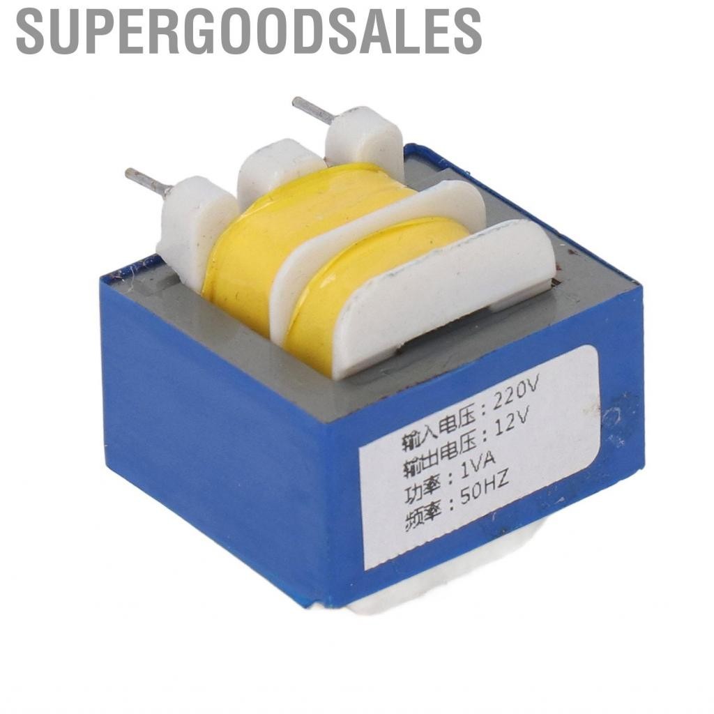 Supergoodsales โมดูลจ่ายไฟแยก 50HZ 5 พินหม้อแปลง 220V ถึง 12V BL