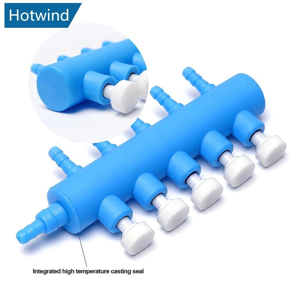 Hw ตัวแยกท่อปั๊มอากาศออกซิเจนในตู้ปลา พร้อมวาล์วปรับ E8R1