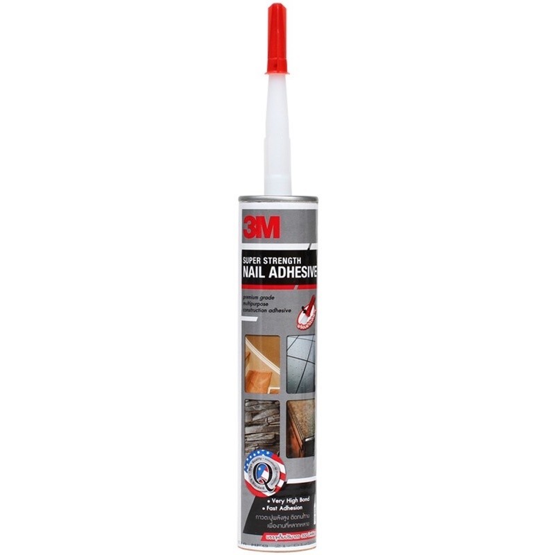 กาวพลังตะปู 3M 300 มล. สีเบจ SUPER STRENGTH NAIL ADHESIVE 3M 300ML BEIGE