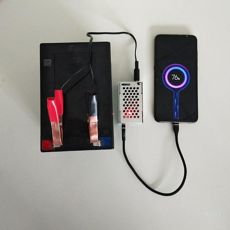 Bon อะแดปเตอร์แปลงไฟ DC 12V 24V เป็น 5V USB 4 พอร์ต 6A