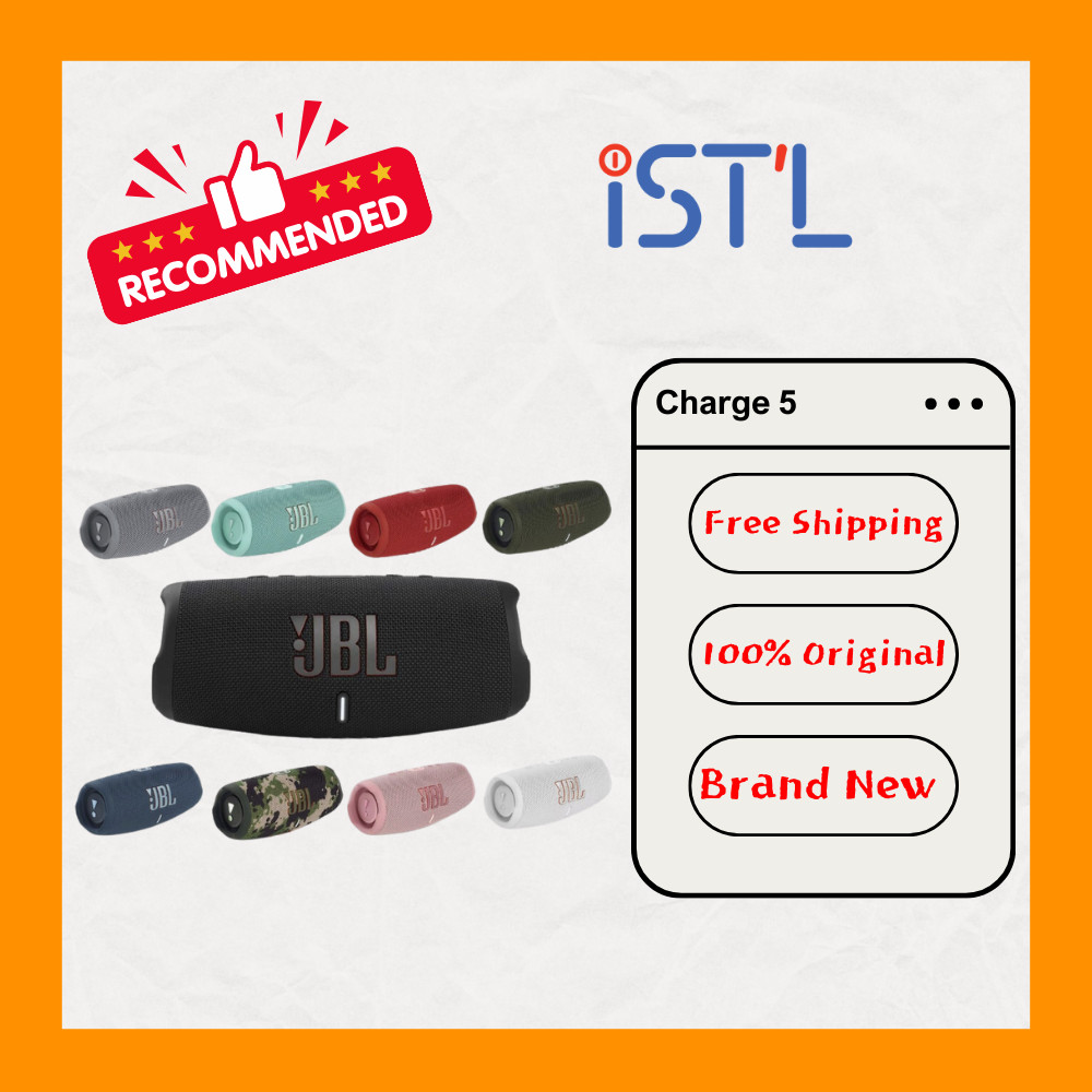JBL Charge 5 Portable Waterproof Speaker