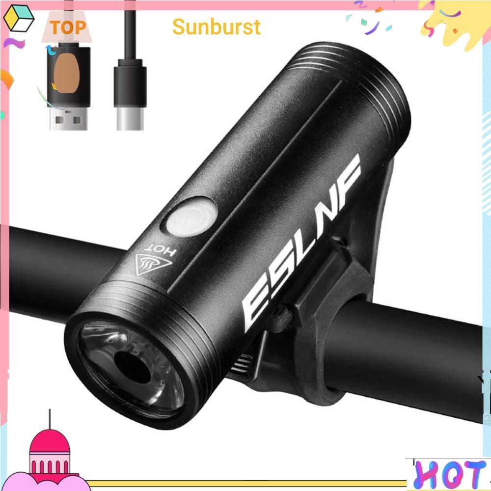 [Sunburst11.th] ไฟหน้าจักรยานเสือภูเขา LED 4 โหมด 400LM [Sunburst11.th]