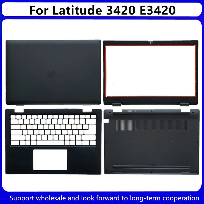 ใหม่สําหรับ Dell Latitude 3420 E3420 ฝาหลัง LCD 02K5F8/ด้านหน้า 02KP4R/ด้านบนกรณี Palmrest 04PX9K/ด้