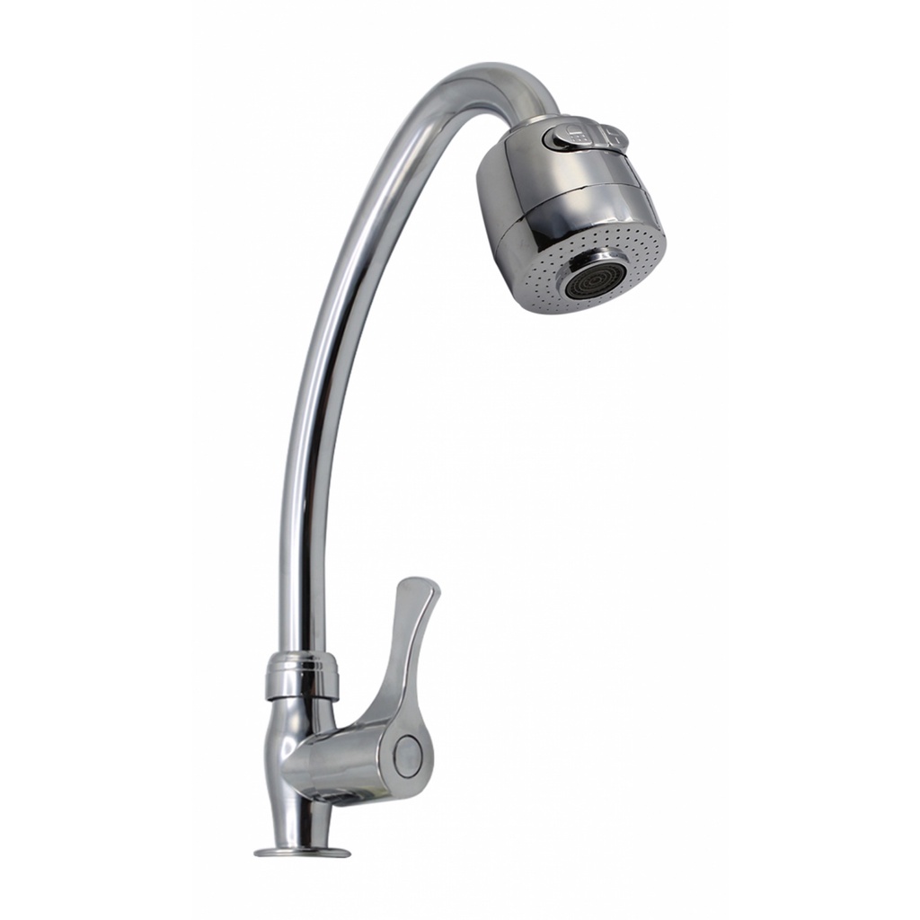 LOCAL789 Donmark ก๊อกอ่างล้างจานเคาเตอร์โครเมี่ยมด้ามปัด ปรับน้ำ 2 ระบบ MC401-17JF ร้านอยู่ในไทย