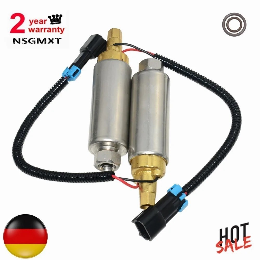 QP03 2 x Electric Fuel Pumps For MerCruiser EFI MPI  V8 V6 305 350 454 502 861156A1, 861155A3 861156