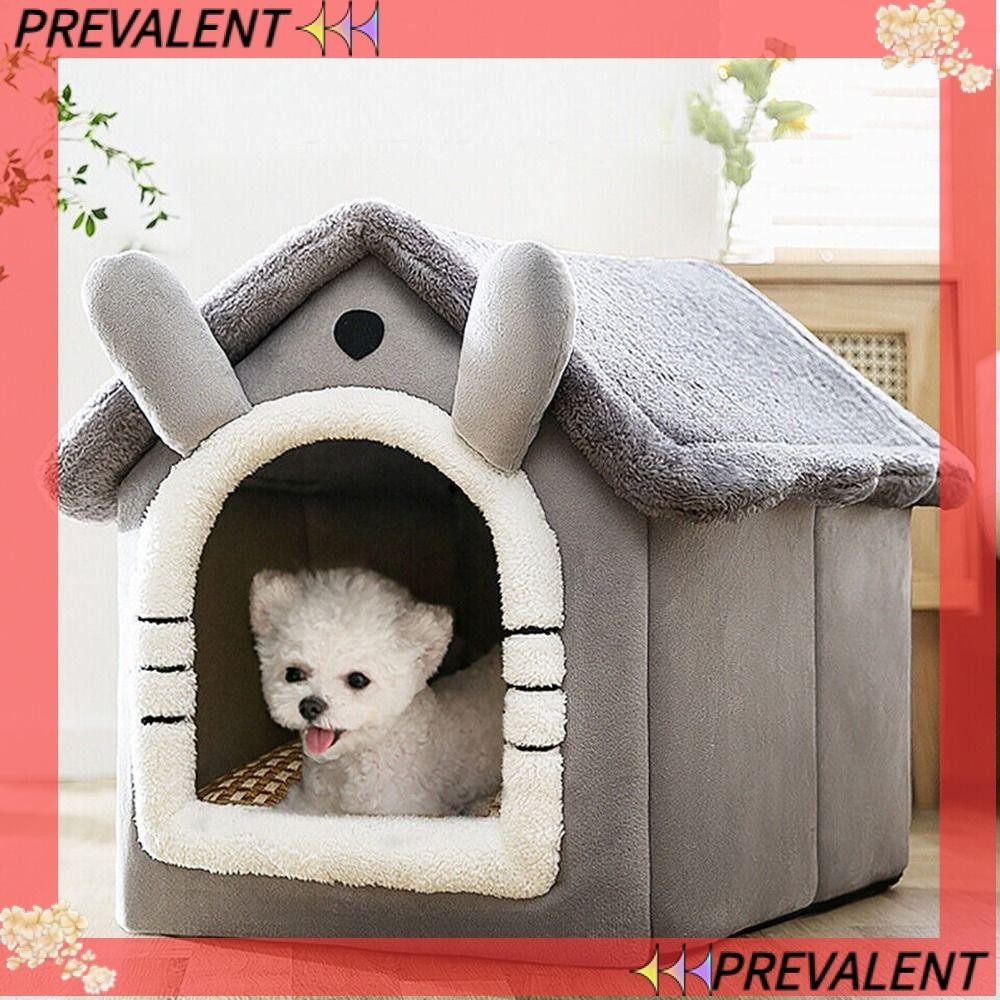 Preva บ้านสัตว์เลี้ยง สีเทา ให้ความอบอุ่น สําหรับแมว