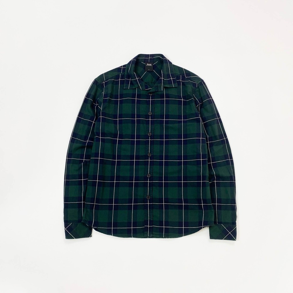 NII ( korea scott shirt , green ) slim