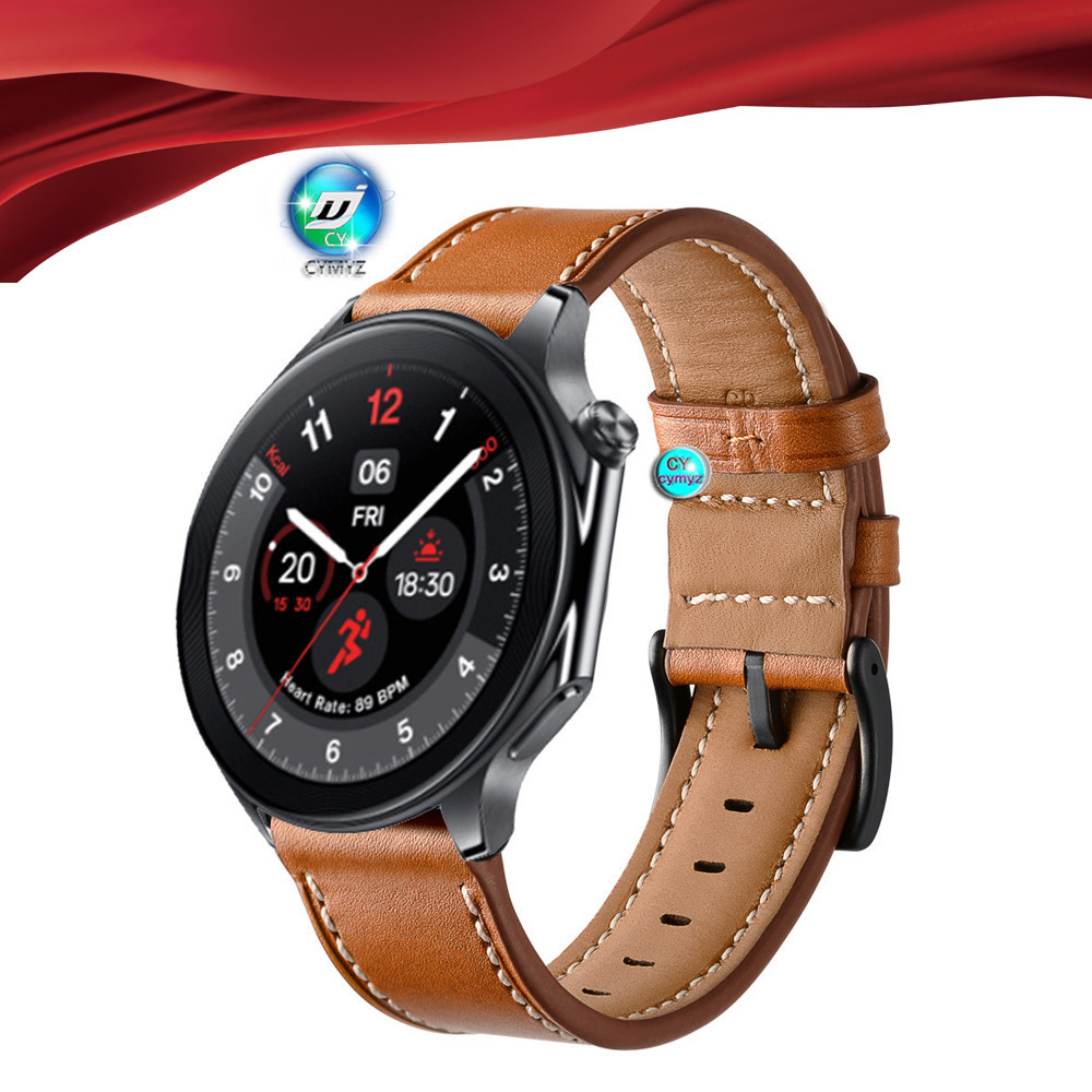 สายนาฬิกาข้อมือ สายหนัง สําหรับ oppo Watch X Oneplus Watch 2 oppo Watch X