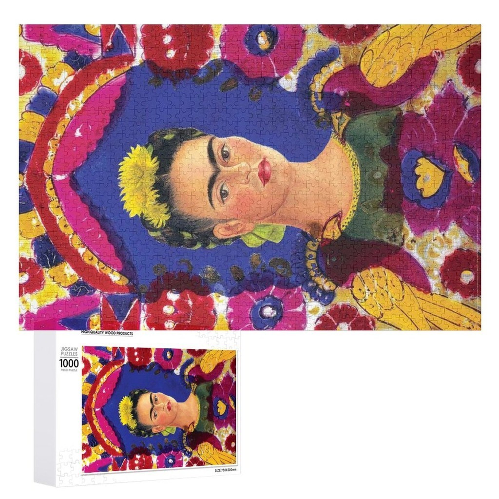 Frida จิ๊กซอว์ พิมพ์ลาย 1000 ชิ้น 300 ชิ้น และโปสเตอร์ 1:1 500 ชิ้น