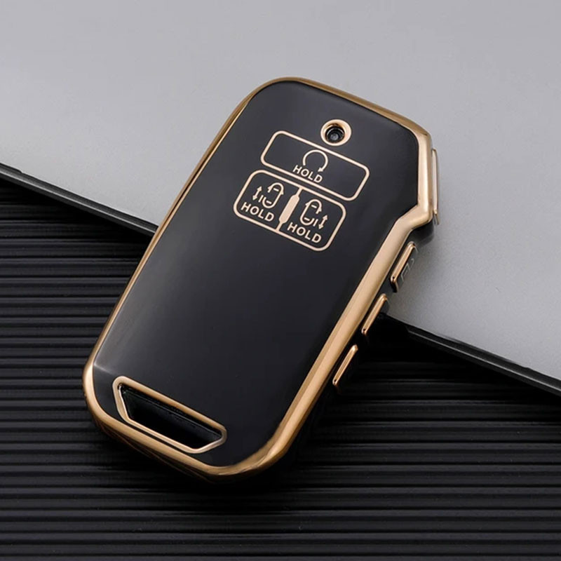 เคสกุญแจรีโมตรถยนต์ TPU 7 ปุ่ม สําหรับ Kia Carnival 2021 2022 Carnival KA4 EX SX LX Fiesta 2023