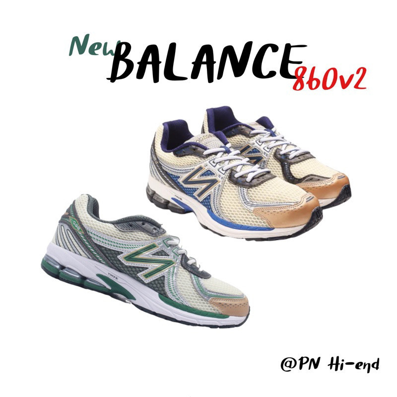 New balance860v2 รองเท้าผ้าใบลําลอง สําหรับผู้ชาย 1:1 40-45