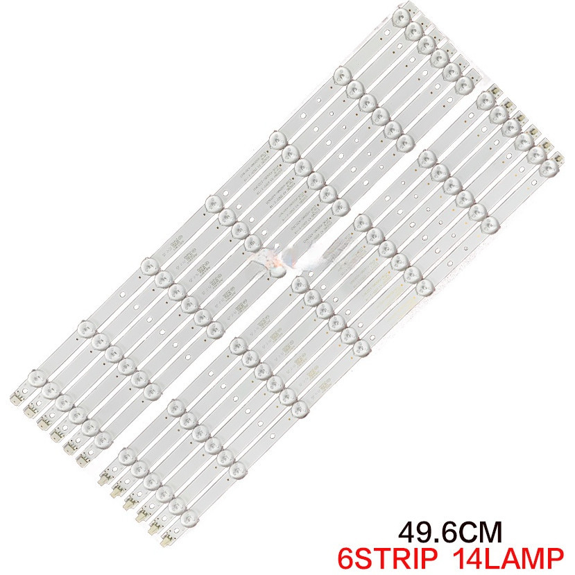 Philips 50PFL3040/T3 แถบไฟ LCD TCL LE50D8900 หน้าจอทีวีแบ็คไลท์ K500WD6