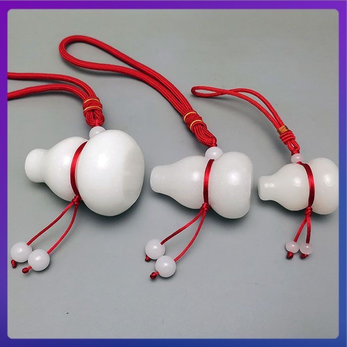 จี้หยก สีขาวธรรมชาติ Mla3