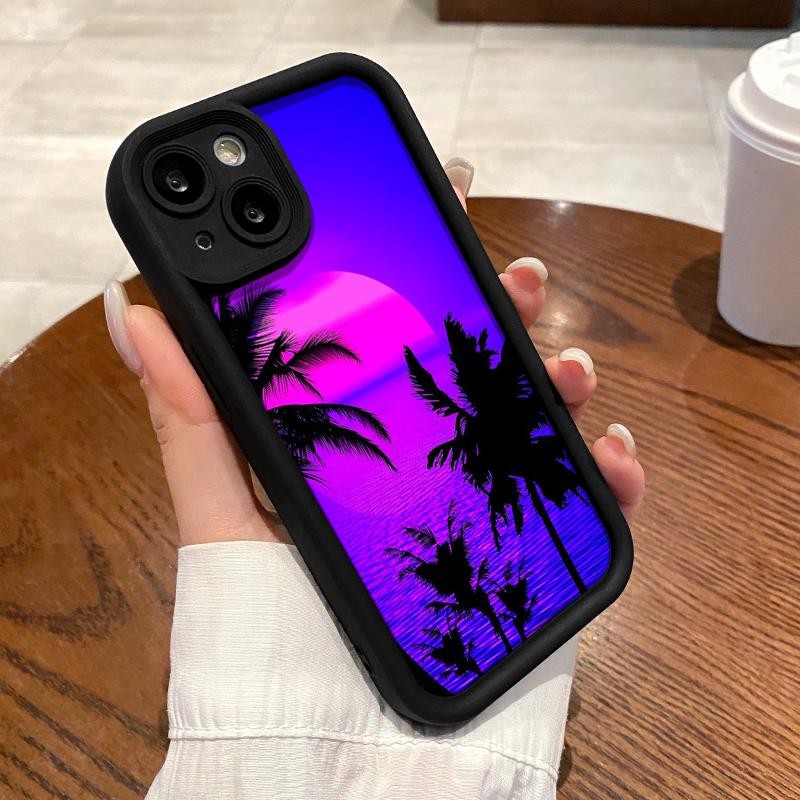 เหมาะสำหรับ Redmi Note 12 4G 5G Pro 11 Plus SE 11S 13 ป้องกันกรณีโทรศัพท์เลนส์เคส Simple Setting Sun