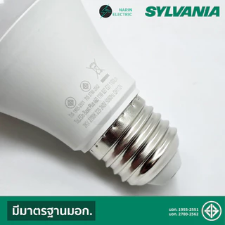 (แพ็ค 10 หลอด) Sylvania หลอดไฟ LED Bulbs ขั้ว E27 7W 9W 11W 13W 15W 20W รุ่น ToLEDo Basic Plus