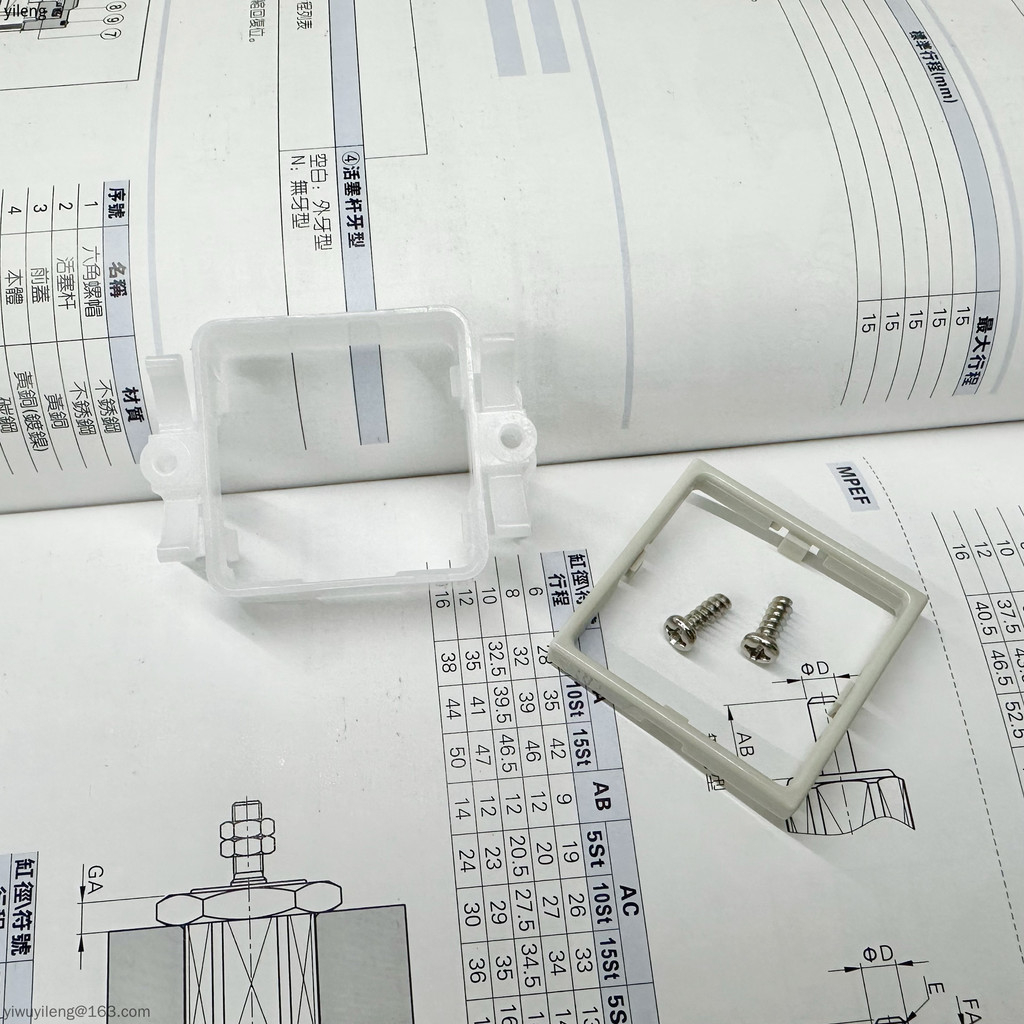 จอแสดงผลดิจิตอลเครื่องวัดความดันแผงสวิตช์ ZS-27-C ขายึด ISE30A/ZSE30A