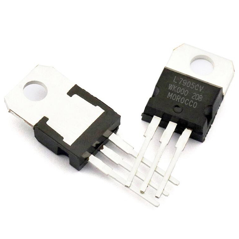 10PCS L7905CV L7905 TO220 7905 LM7905 MC7905 TO-220 ชิปเซ็ต IC ใหม่และต้นฉบับ