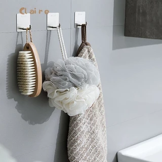 COD ตะขอติดผนัง ตะขอแปะผนัง ตะขอกาวติดผนัง ตะขอแขวนติดผนัง สแตนเลส 304 แท้ Claire