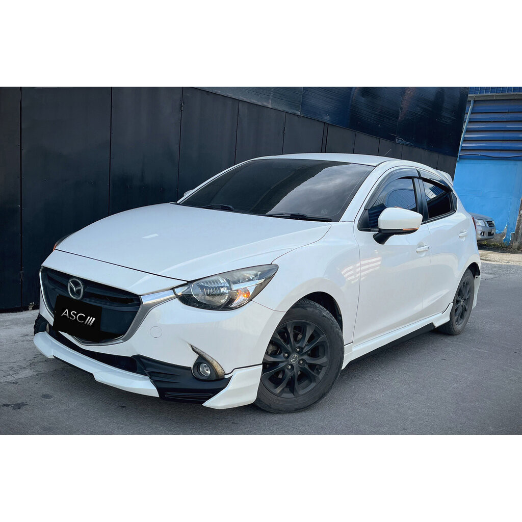 ชุดแต่ง Mazda2 2017 2018 2019 5 ประตู MAX, สเกิร์ตรอบคัน Mazda2 Skyactiv มาสด้า2 แต่งสวย ราคาไม่แรง