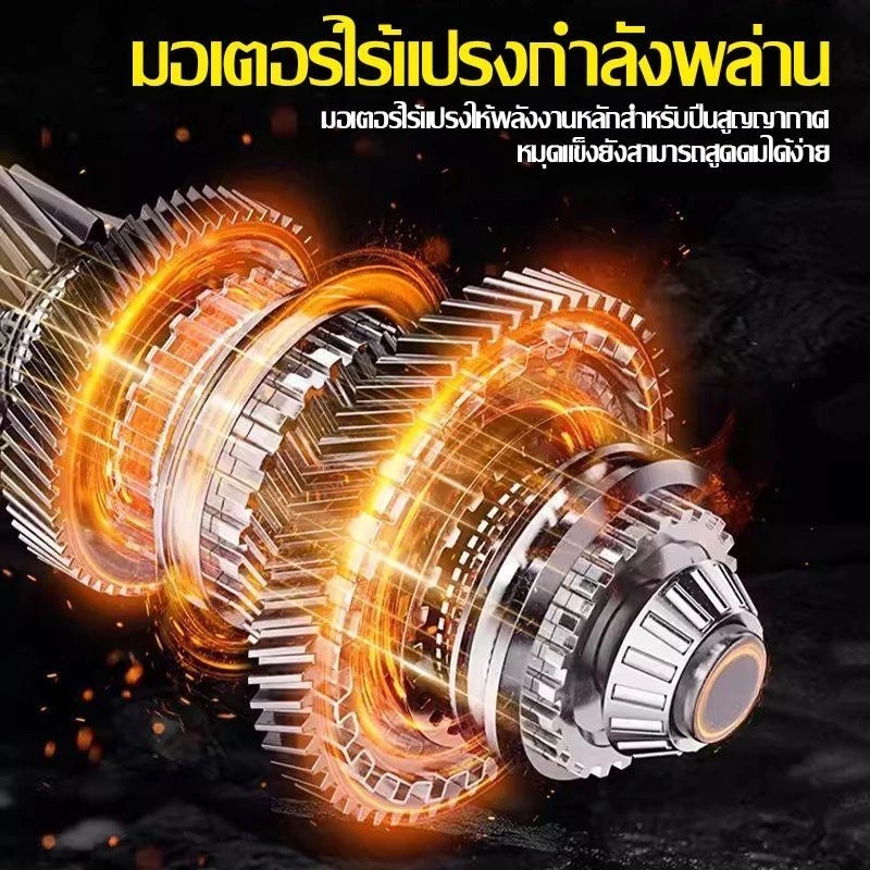 เครื่องดูดฝุ่นในรถยนต์พกพาไร้สาย 4 in 1 ดูดเป่าสูบลม thumbnail 5