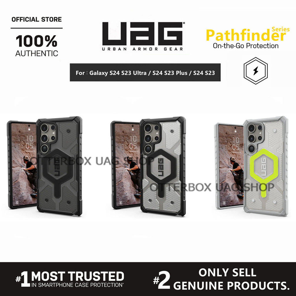 Uag Galaxy S25 Ultra/s24+/s24/s23 Ultra/s23+/s23 Shell Pathfinder เปลือกโปร่งใสแม่เหล็ก Samsung Shel