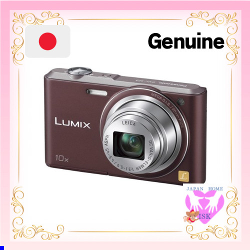 Panasonic Digital Camera Lumix SZ3 10x Optical Brown DMC-SZ3-T genuine used japanese cameras direct 