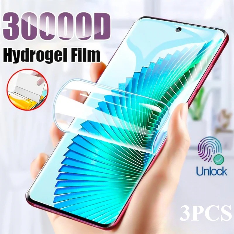 สําหรับ Cubot Hafury J9 V1 A1 Meet 3 ชิ้น HD Clear Soft Hydrogel ฟิล์มสําหรับ Cubot Note KingKong X9