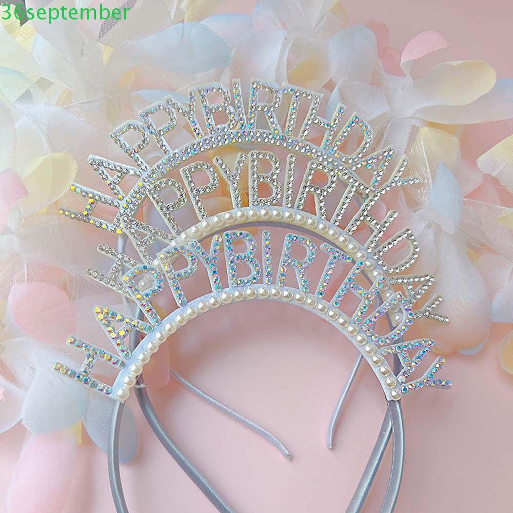 September มงกุฎคาดศีรษะ ประดับคริสตัล พลอยเทียม เครื่องประดับ สําหรับเจ้าสาว งานแต่งงาน