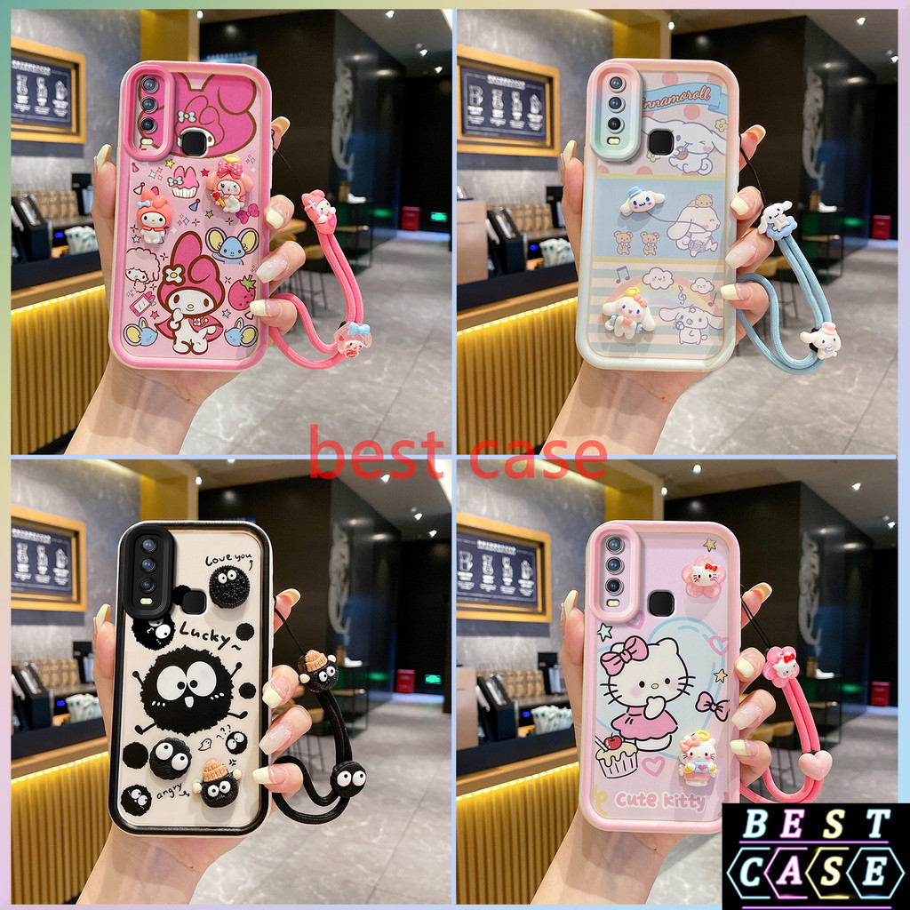 เคส  vivo Y11 เคส  vivo Y15 เคส  vivo Y12 เคส  vivo Y17 เคส  vivo U10 เคส  vivo 1906 1904 1940 1902 กรณีสามมิติรูปตุ๊กตาน่ารักนุ่มเคส โทรศัพท์ XX-TYGZ