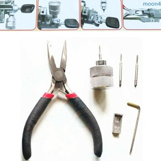 Moon3 ชุดเครื่องมือถอดหมุดล็อครถยนต์ ซ่อมช่างทํากุญแจ กล่องด…