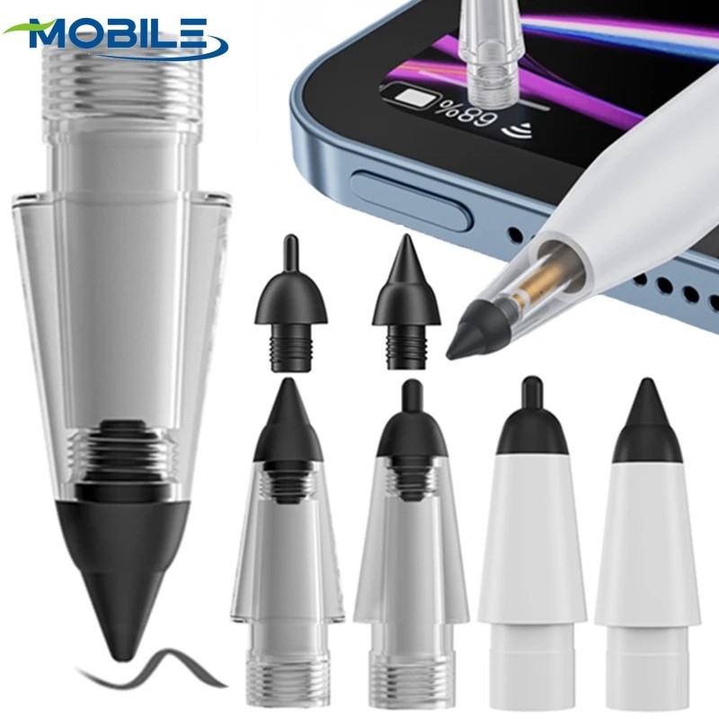 [ Featured ] ฝาครอบปลายปากกาสไตลัส USB-C ถอดเปลี่ยนได้ กันการสึกหรอ สําหรับ Apple Pencil 1st 2nd