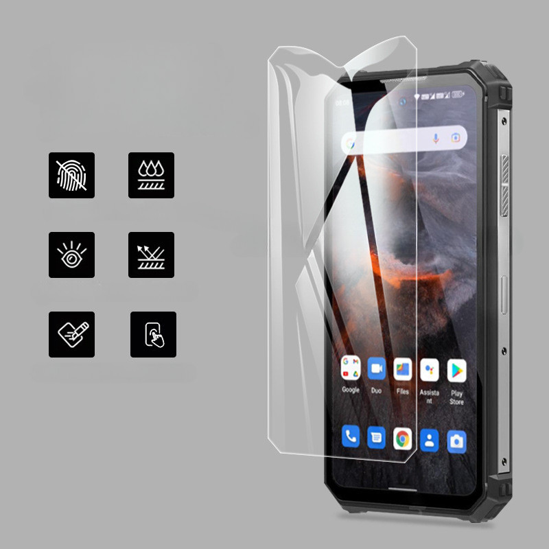 HD กระจกนิรภัยสําหรับ OUKITEL WP19 Pro ป้องกันหน้าจอสําหรับ OUKITEL WP19Pro OukitelWP19Pro Clear ป้อ