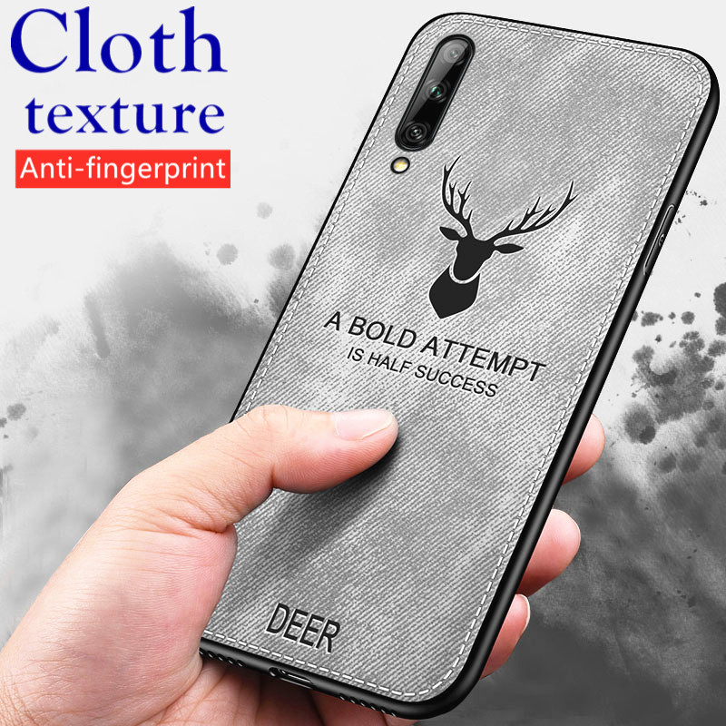 SAMSUNG สําหรับSamsung Galaxy A30s 6.4 นิ้วSM-A307F A307FN A307GN Retroผ้าใบสไตล์ผ้านุ่มผ้ารูปแบบBre