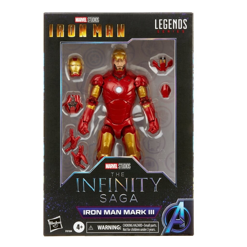 Hasbro Marvel Legends Series Iron Man Mark 3 Avengers Infinity Saga 6-inch Scale Figure ฮาสโบร มาร์เวล เลเจนด์ หุ่นโม...