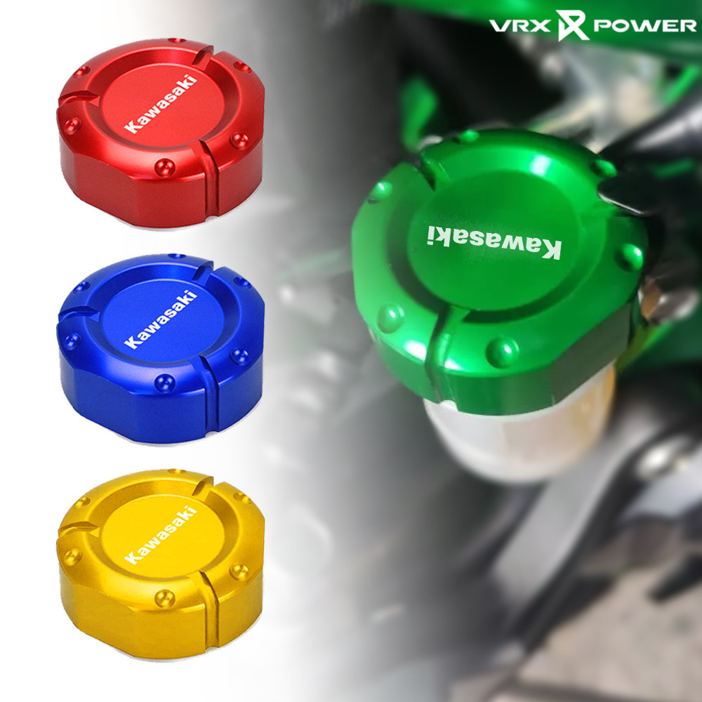 ฝาครอบถังน้ํามันด้านหลัง CNC อุปกรณ์เสริม สําหรับรถจักรยานยนต์ KAWASAKI NINJA H2R NINJA400 650