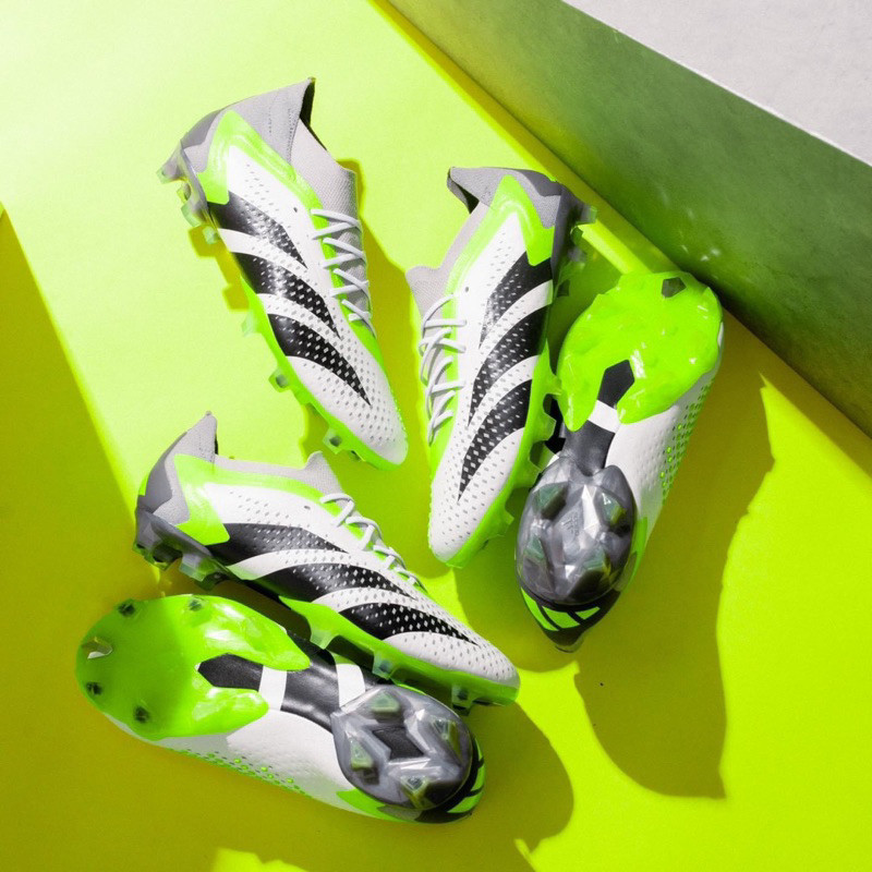 ♞รองเท้าสตั๊ด Adidas Predator Accuracy .1 ปุ่ม FG / AG ตัวท็อป ของแท้ football boots
