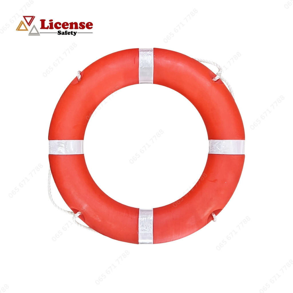 ห่วงยางกลม ห่วงชูชีพไฟเบอร์มาตรฐาน SOLAS ห่วงยางนิรภัย ,Lifebuoy Ring 28" License