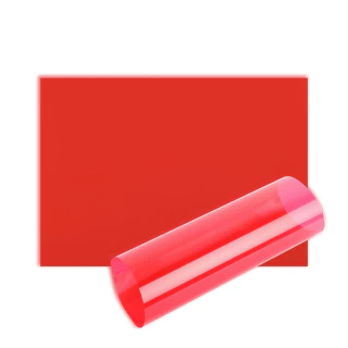 แผ่นฟิล์มใส PVC โปร่งแสง กรองแสงแข็ง สีเจล อะซิเตท อเนกประสงค์ หนา 0.3 มม. A4