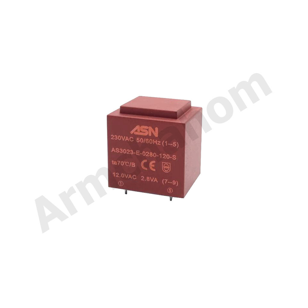 หม้อแปลงบอร์ด ASN สามารถใช้แทน EI30-23 2.8VA 230V อะไหล่เครื่องชงกาแฟ
