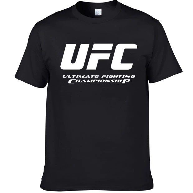 เสื้อยืดพรีเมี่ยมUltimate Fighting Championship ชายเสื้อ Ufc Men Shirt S-5XL