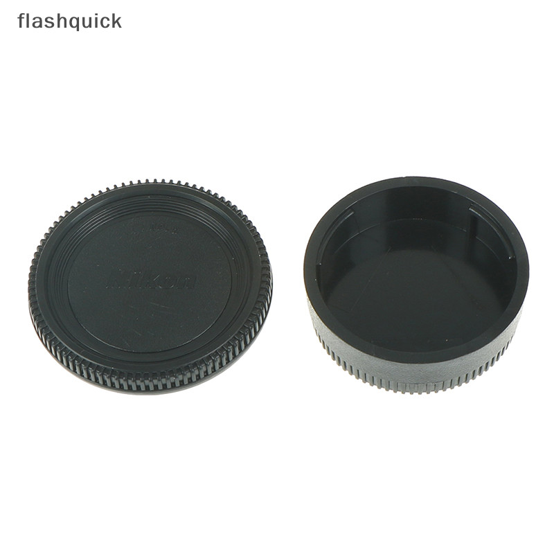 Flashquick ฝาครอบเลนส์กล้องด้านหลัง สําหรับ Nikon F D7100 D5200 D5300 D3200 D3300 DX Nice