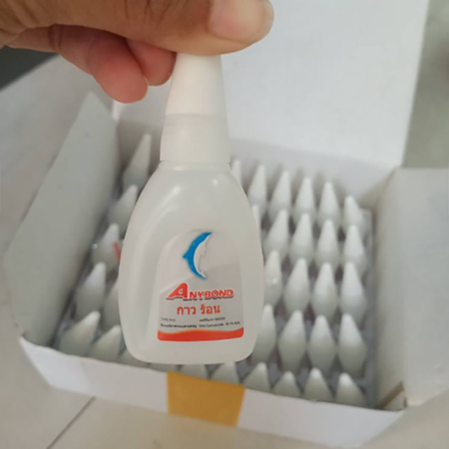 กาวร้อน กาวร้อนติดป้าย พลาสติก ยาง โลหะ  เซรามิก  ไม้  หนัง  หินต่างๆ 1pcs กาวอเนกประสงค์ แห้งเร็ว Anybond Adhesive Glue