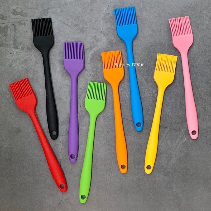 Bakery D'VER ❤️ แปรงซิลิโคน ทนความร้อน ขนาด 21 cm น้ำหนัก 41 g