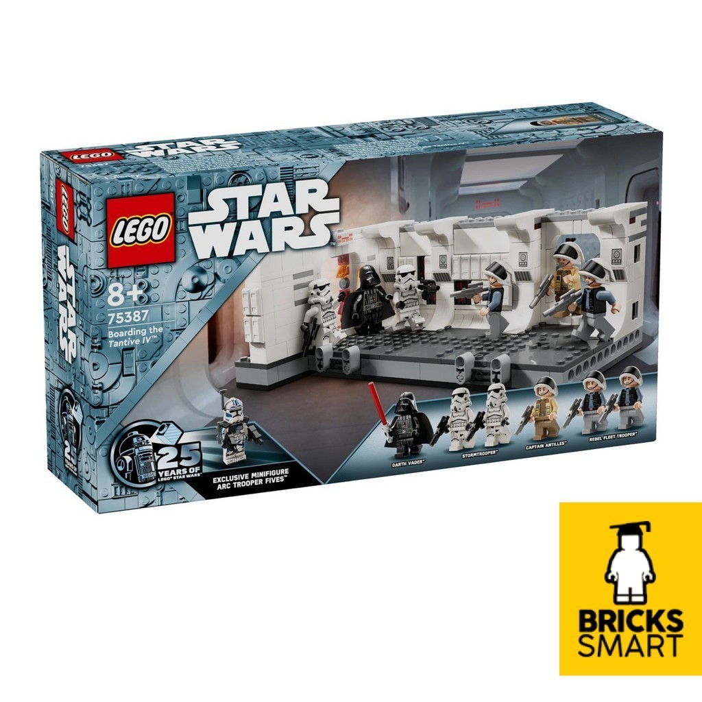 LEGO 75387 Star Wars Boarding the Tantive IV Building Toy Set (502 ชิ้น)