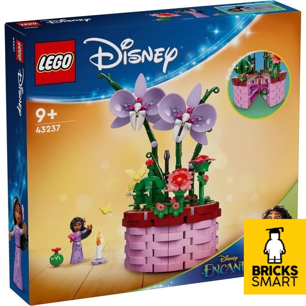 LEGO 43237 Disney Encanto Isabelas ชุดของเล่นอาคารกระถางดอกไม้ (641 ชิ้น)