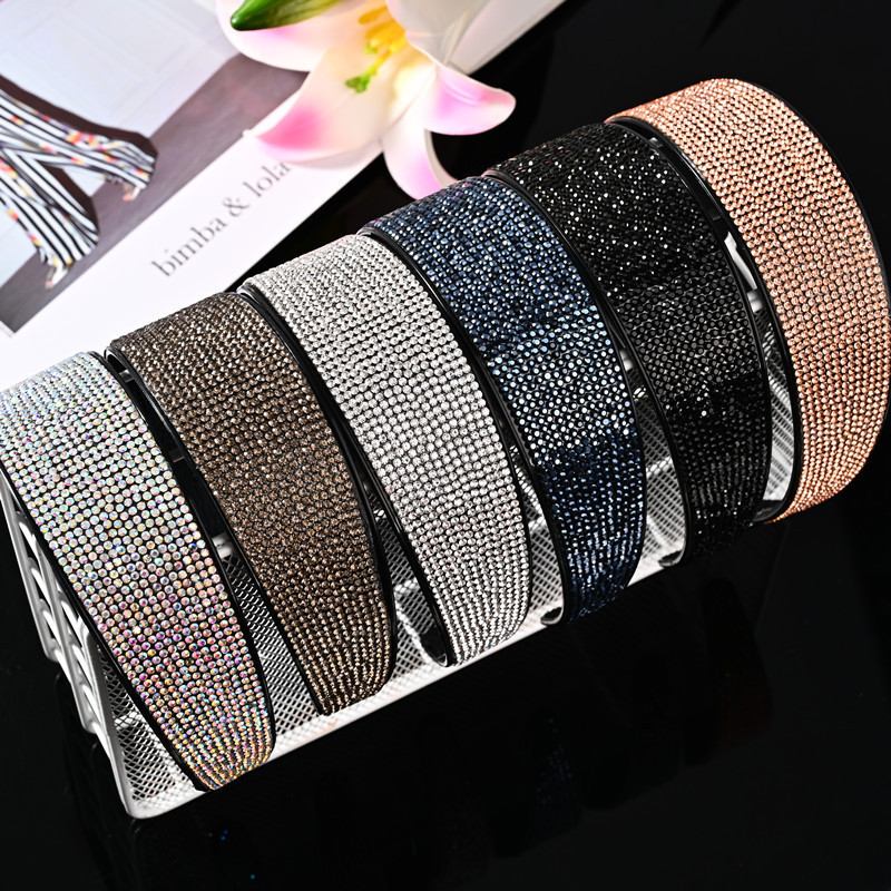 ที่คาดผม ประดับเพชรคริสตัล เข้ากับทุกการแต่งกาย สไตล์ฝรั่งเศส เรโทร ระดับไฮเอนด์ 2024