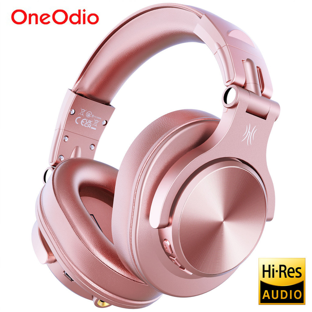 Oneodio A70 หูฟังไร้สาย บลูทูธ 5.2 แฮนด์ฟรี พร้อมไมโครโฟน สําหรับโทรศัพท์ Hi-Res Audio
